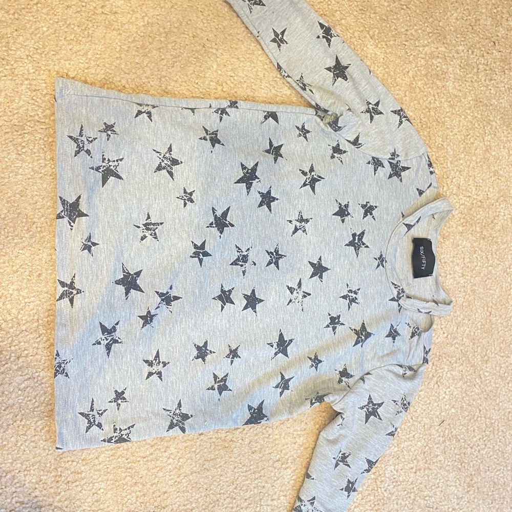 SIXTY/FIFTY Top (star themed long sleeve)
